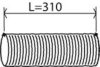 DINEX 21109 Corrugated Pipe, exhaust system